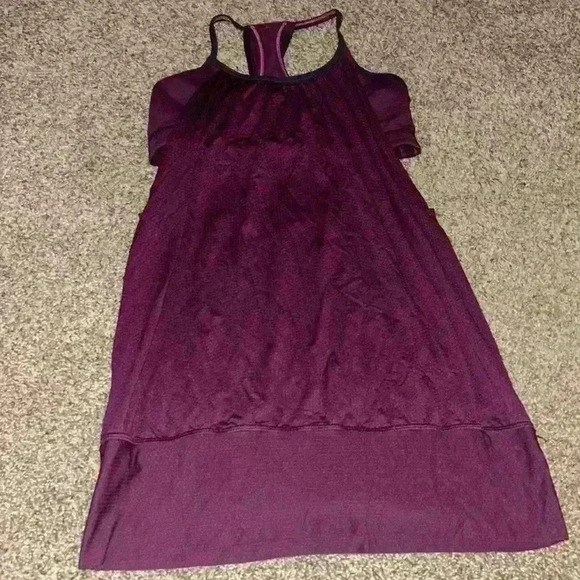 lululemon athletica Tops - Lululemon Purple Tank Top with Built in Sports Bra